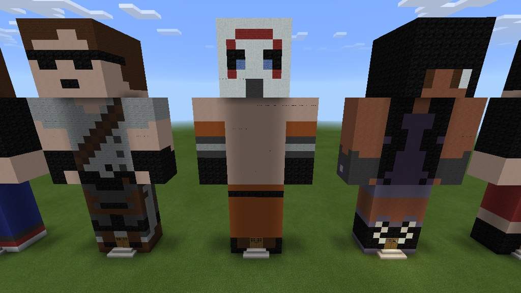 Youtuber Statues Minecraft Amino