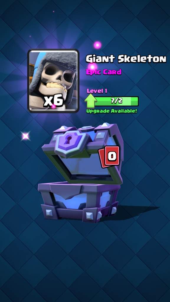 clash royale opening a super magical chest