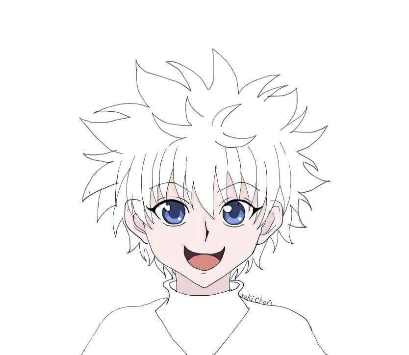 Let's Draw Killua Zoldyck | Anime Amino