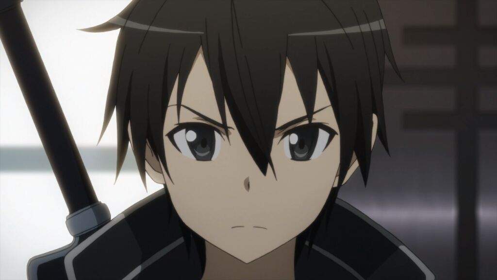 Kazuto kirigaya// Kirito #EyesColorChallenge ojos negros | •Anime• Amino