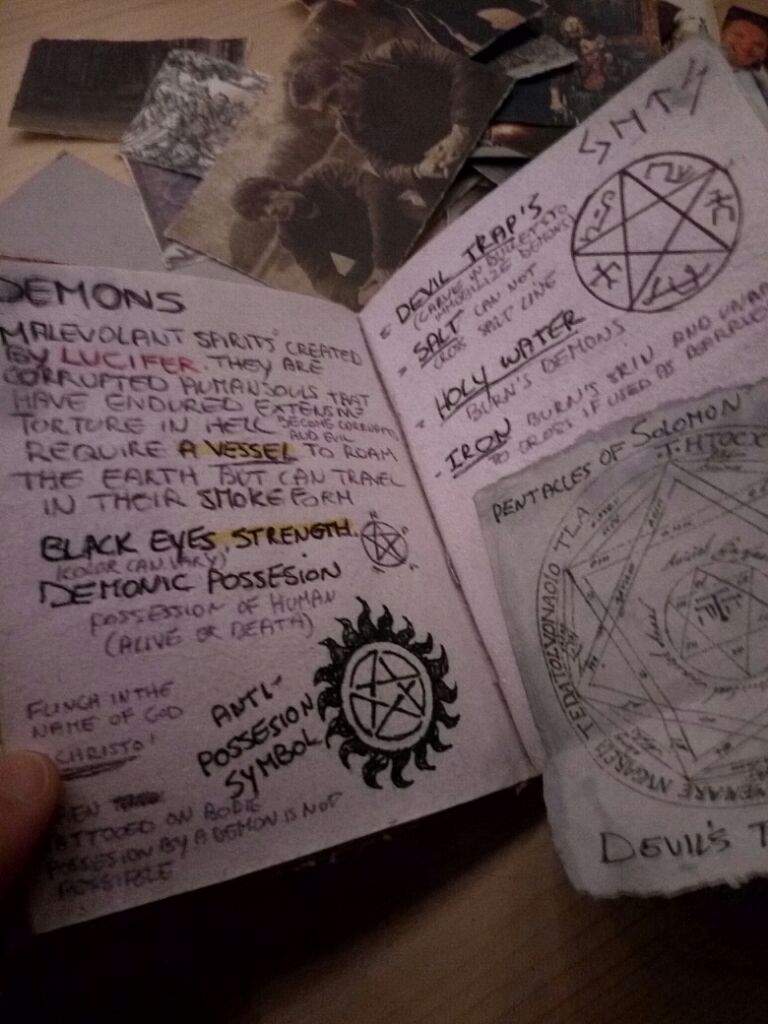 My very own Supernatural guide \hunters journal😊 | Supernatural Amino