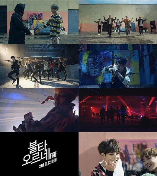 BTS 'Fire' MV and album released ♡ | K-Pop Amino
