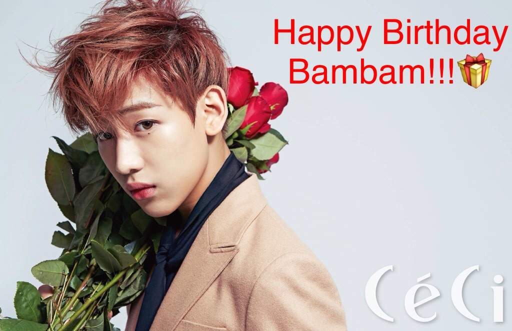 Happy Birthday Bambam 🎁 🎊🎈 | K-Pop Amino