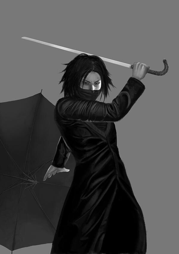 What would Feitan be without his trusty sword umbrella? 