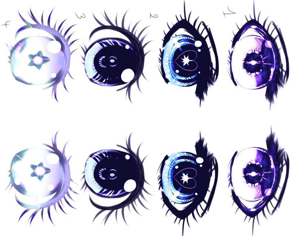 👀 Eyes color challenge 👀 | •Anime• Amino