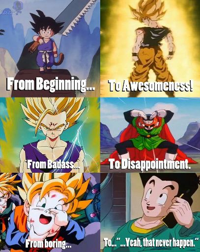 They change | DragonBallZ Amino