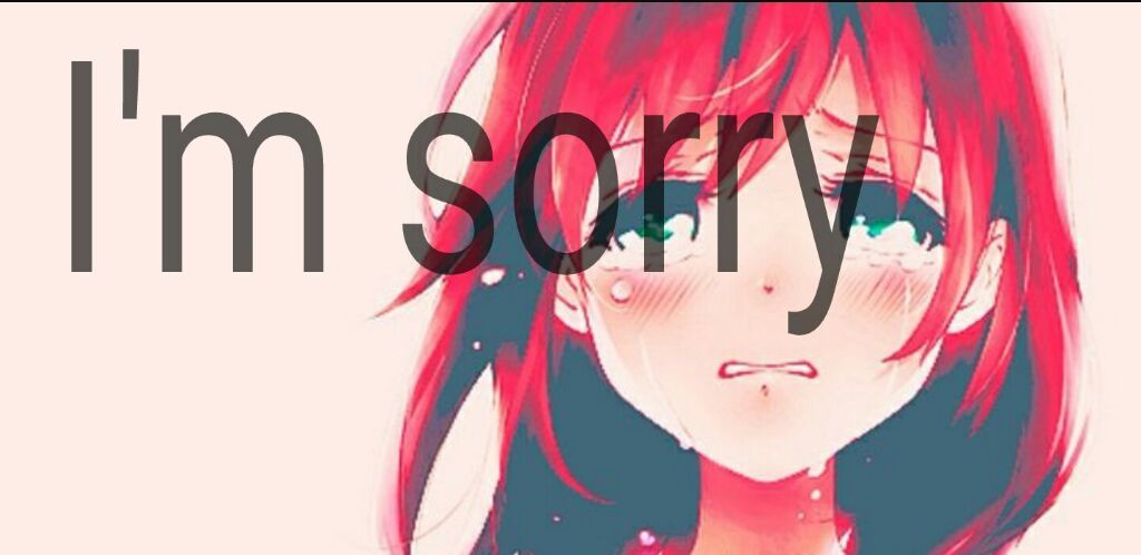 I'm sorry | Anime Amino