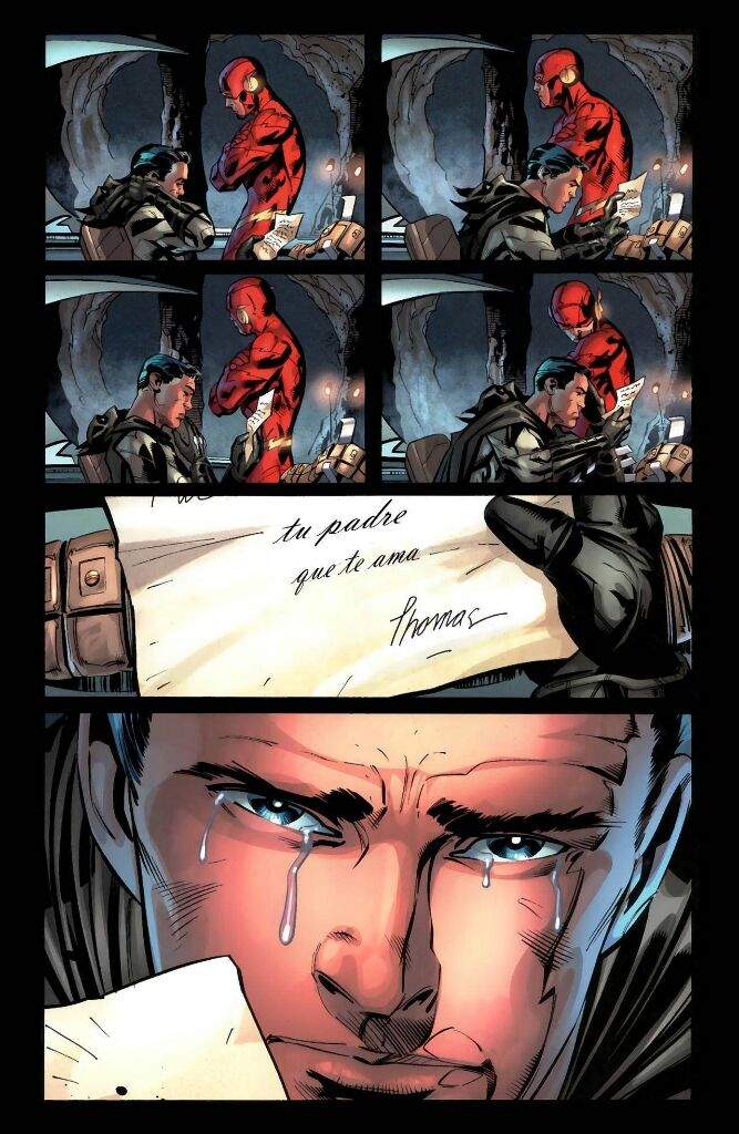 Solo batman, puede hacer llorar a batman | •Cómics• Amino