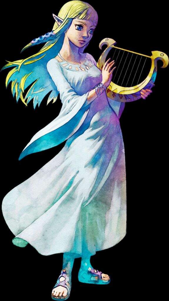 Legend Of Zelda Skyward Sword Zelda White Dress