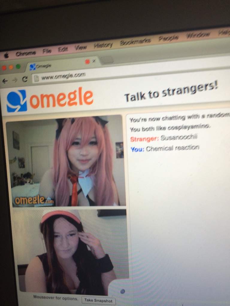 Omegle cosplay! 