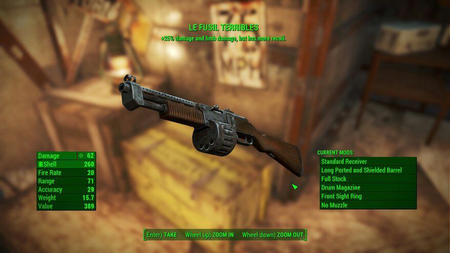 fallout 3 terrible shotgun