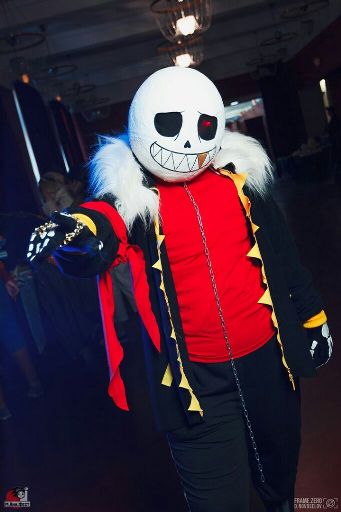 Underfell cosplay photoshoot [Sans and Frisk] | Cosplay Amino