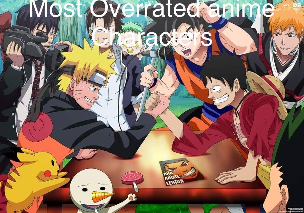 Overrated anime characters in my opinion | Anime Amino
