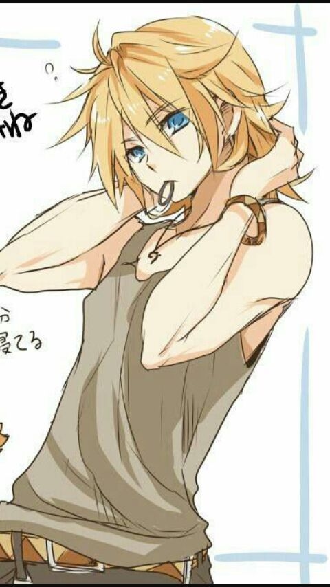 Len con el pelo suelto | Vocaloid Amino