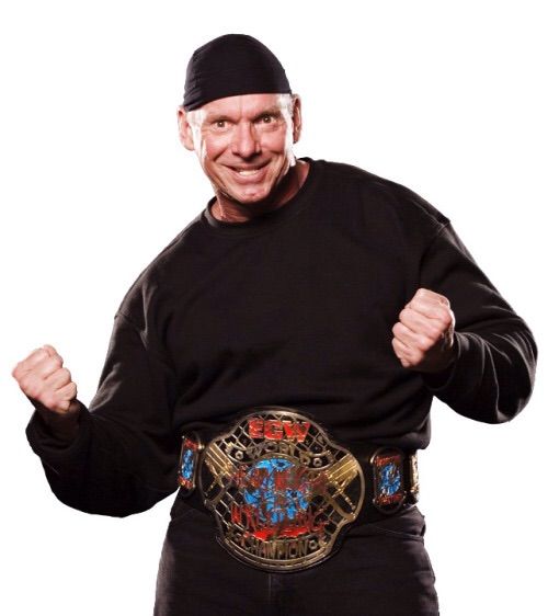 Vince ECW Champ