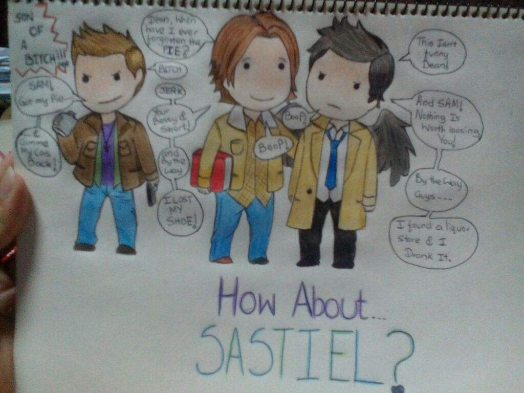 supernatural fan art chibi