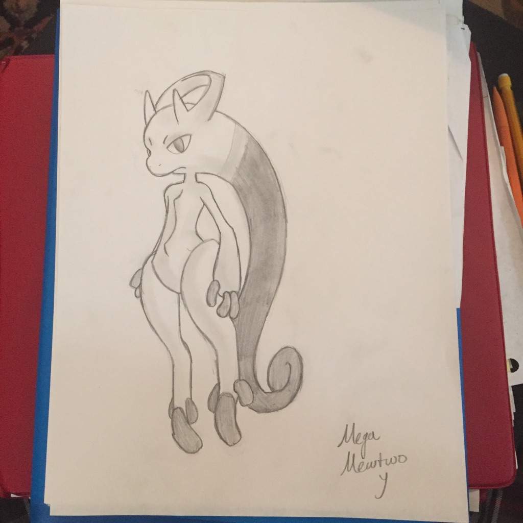 Mega Mewtwo Y Drawing Pokémon Amino