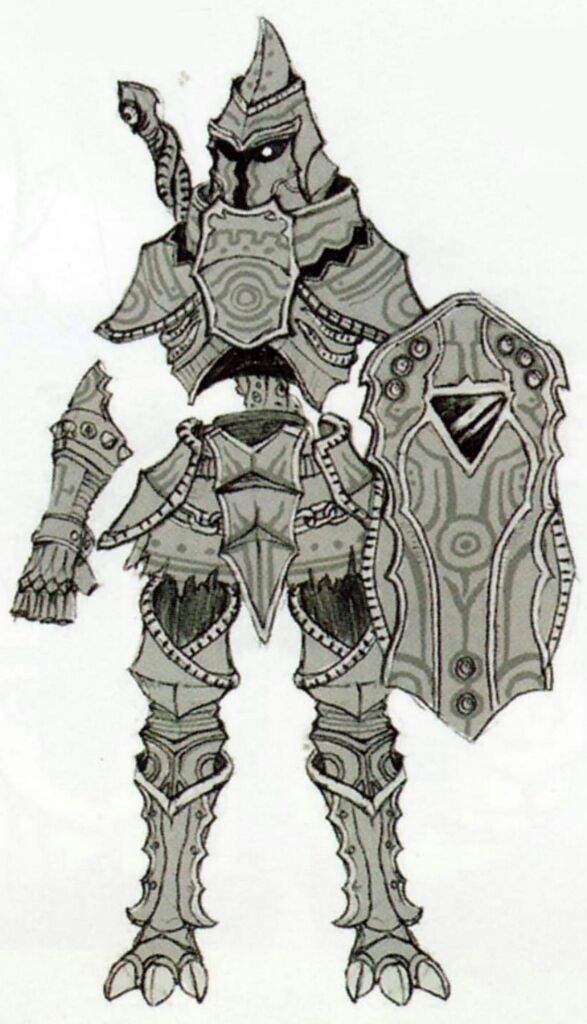 More concept art showcasing female armor. 