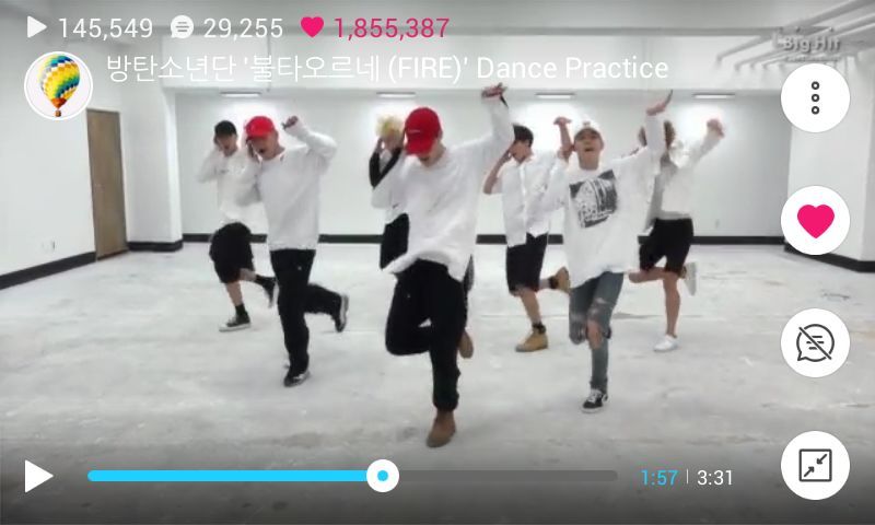 Bts Fire Dance Practice K Pop Amino