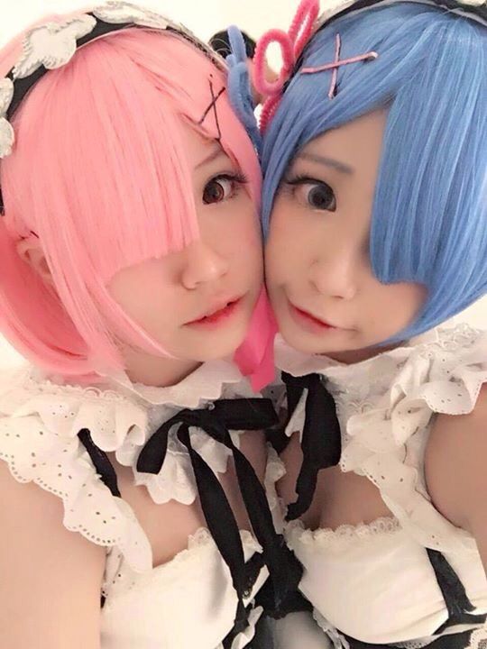 Cosplay : Rem and Ram | Anime Amino