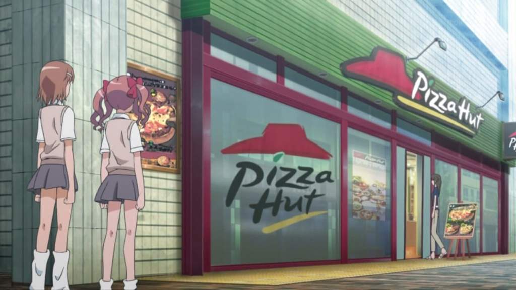 Pizza Hut Anime Girl