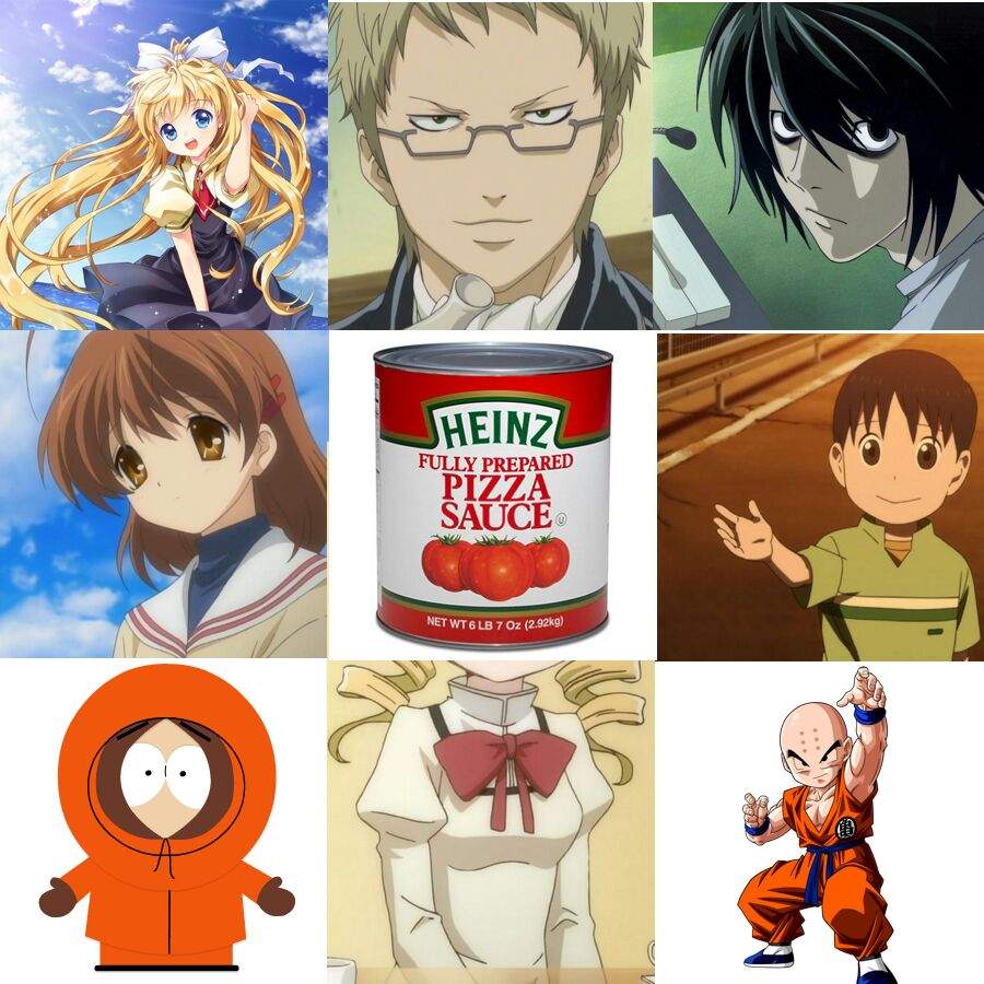 3x3 Anime Grid