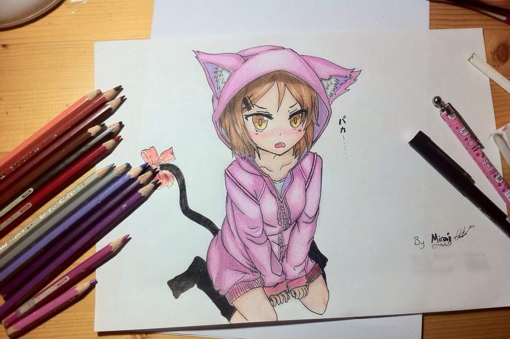 Neko Girl Drawing~ | Anime Amino