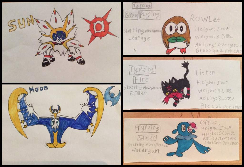 My Pokemon Sun And Moon Drawing Pokemon Amino