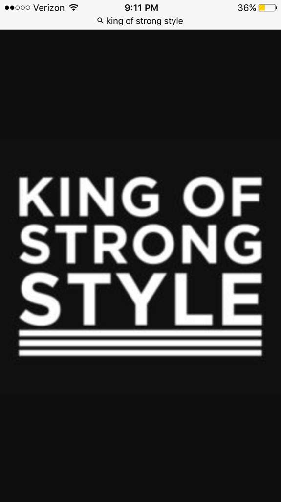 King Strong Style Wrestling Amino