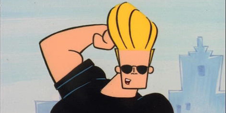 Blonde Male Cartoon Character