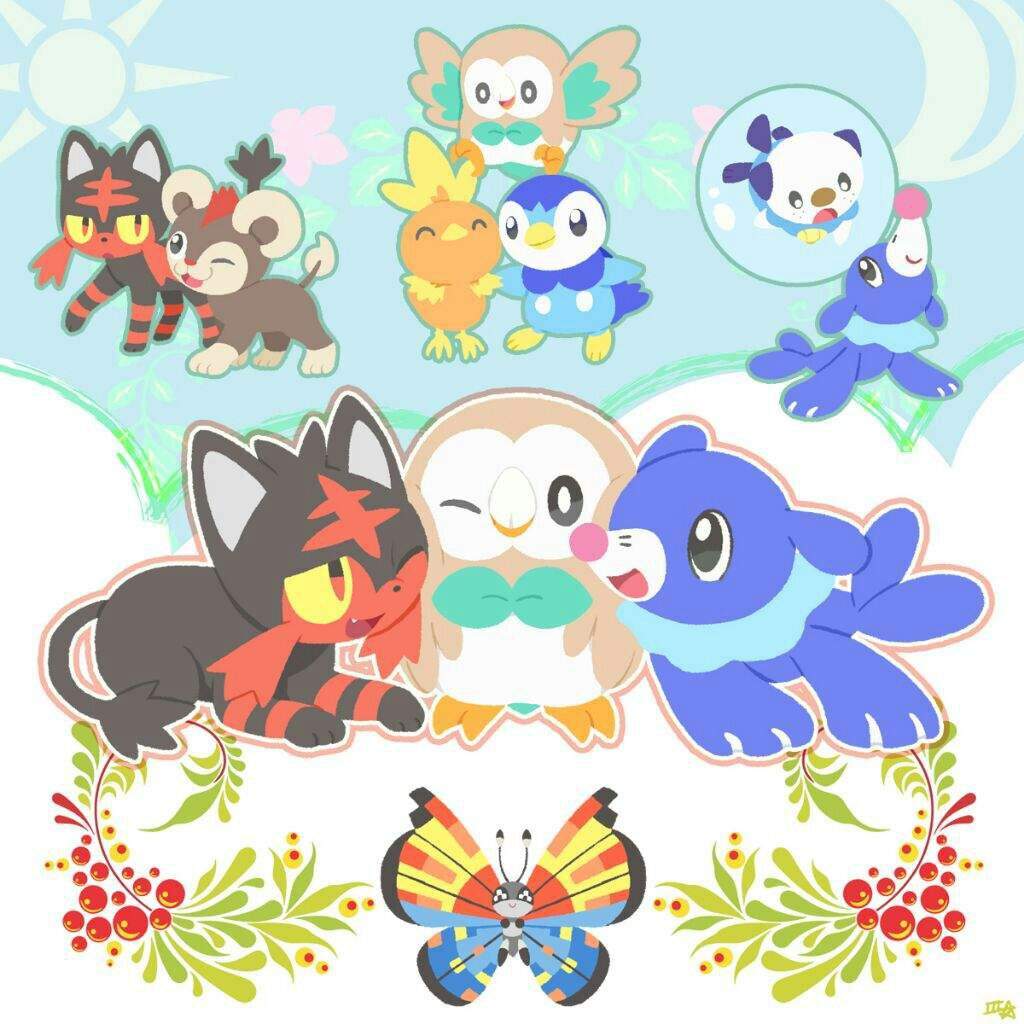 Why i like Litten Rowlet and Popolio so much | Pokémon Amino