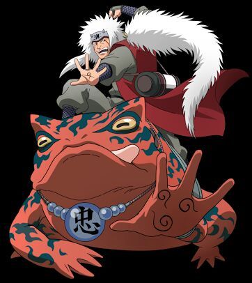 jiraiya on toad figure