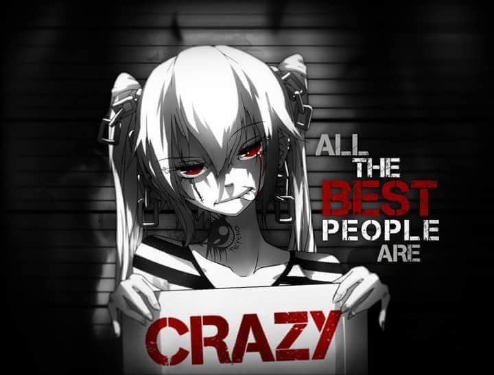 Is this true all the best people are crazy? | Anime Amino