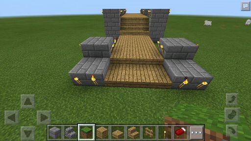 Herse a simple bridge section | Minecraft Amino