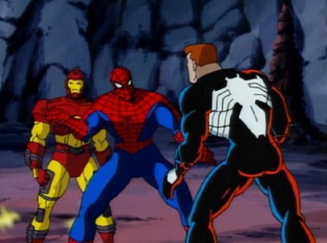 spider man tas iron man