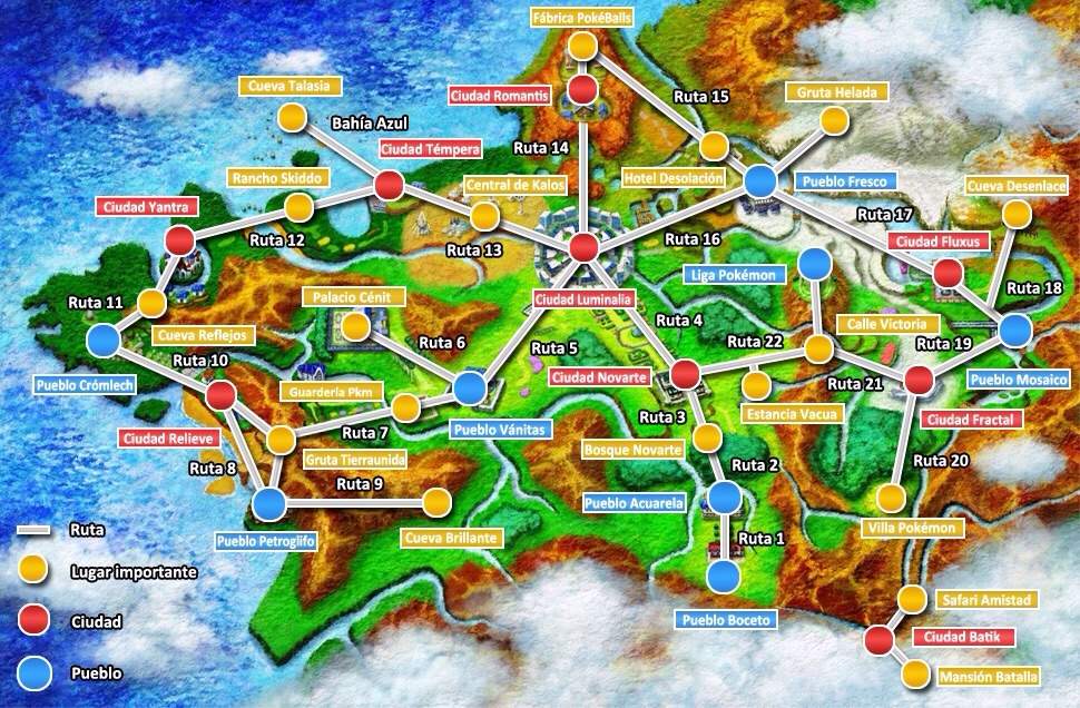 Где находится покемон. Покемон карта Калоса. Покемон Калос. Карта региона Калос. Покемоны региона Калос.