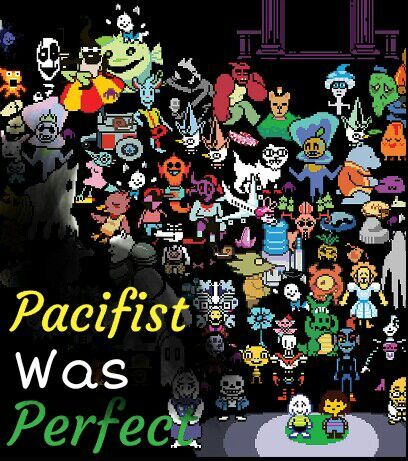undertale perfect pacifist