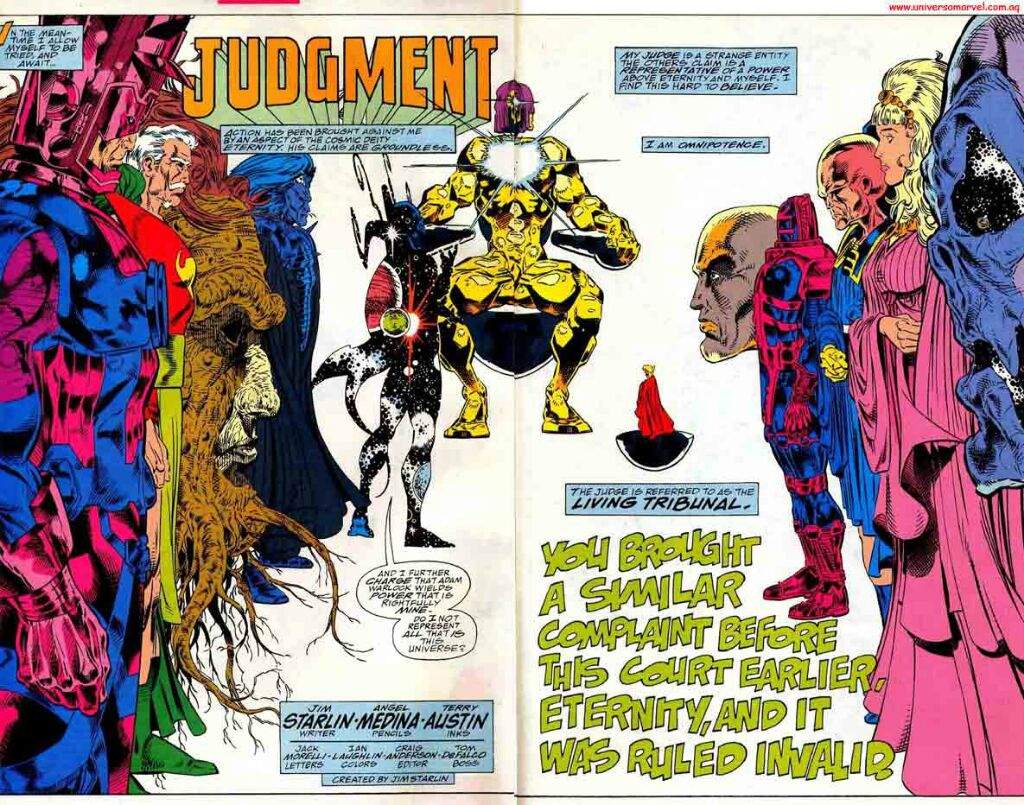 Tribunal Viviente (Marvel) •Cómics• Amino
