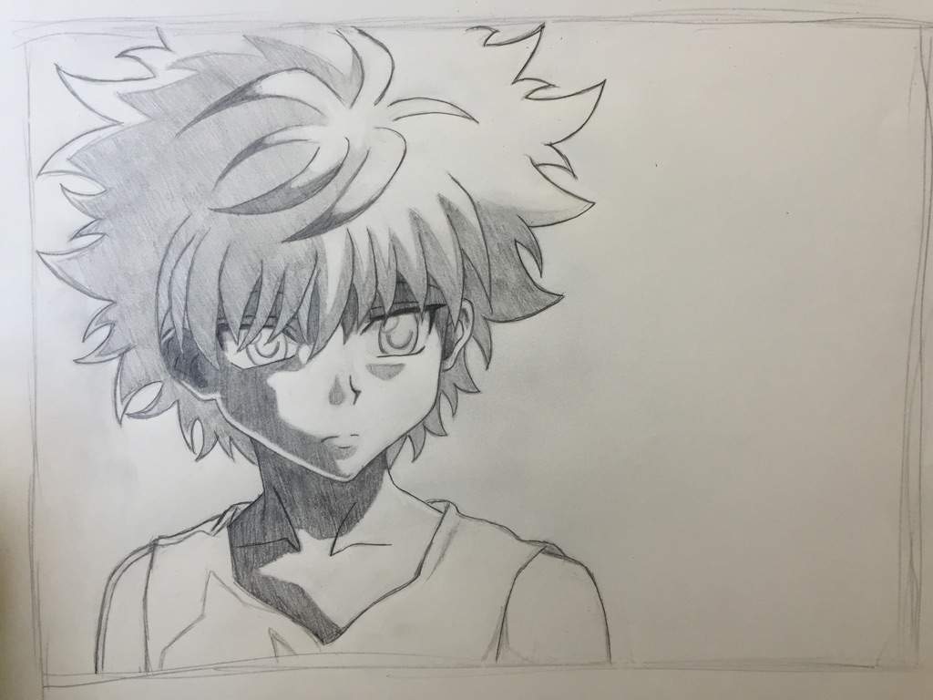 HunterxHunter: Killua Zoldyck Sketch | Anime Amino