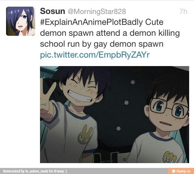 Explain An Anime Plot Badly : Explain a film plot badly. - pic-humdinger