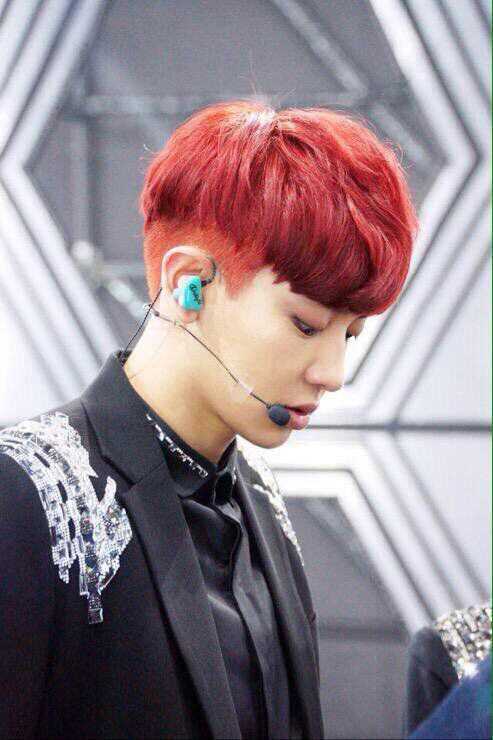 Idols with Red Hair - Male Edition | K-Pop Amino