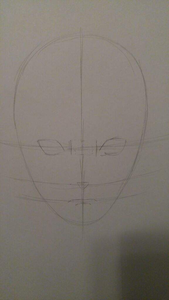 Tutorial Tuesday's: Drawing an Anatomically Correct/Symmetrical Face ...