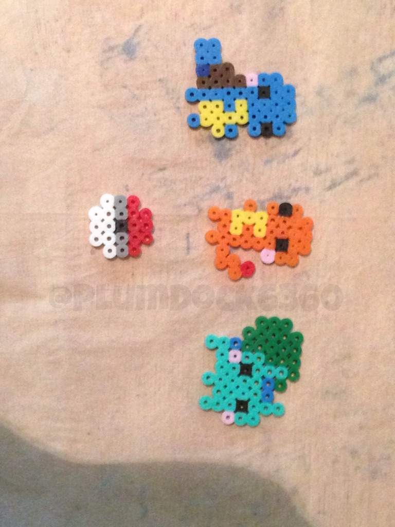 Kawaii Kanto Starter Perler Beads | Pokémon Amino