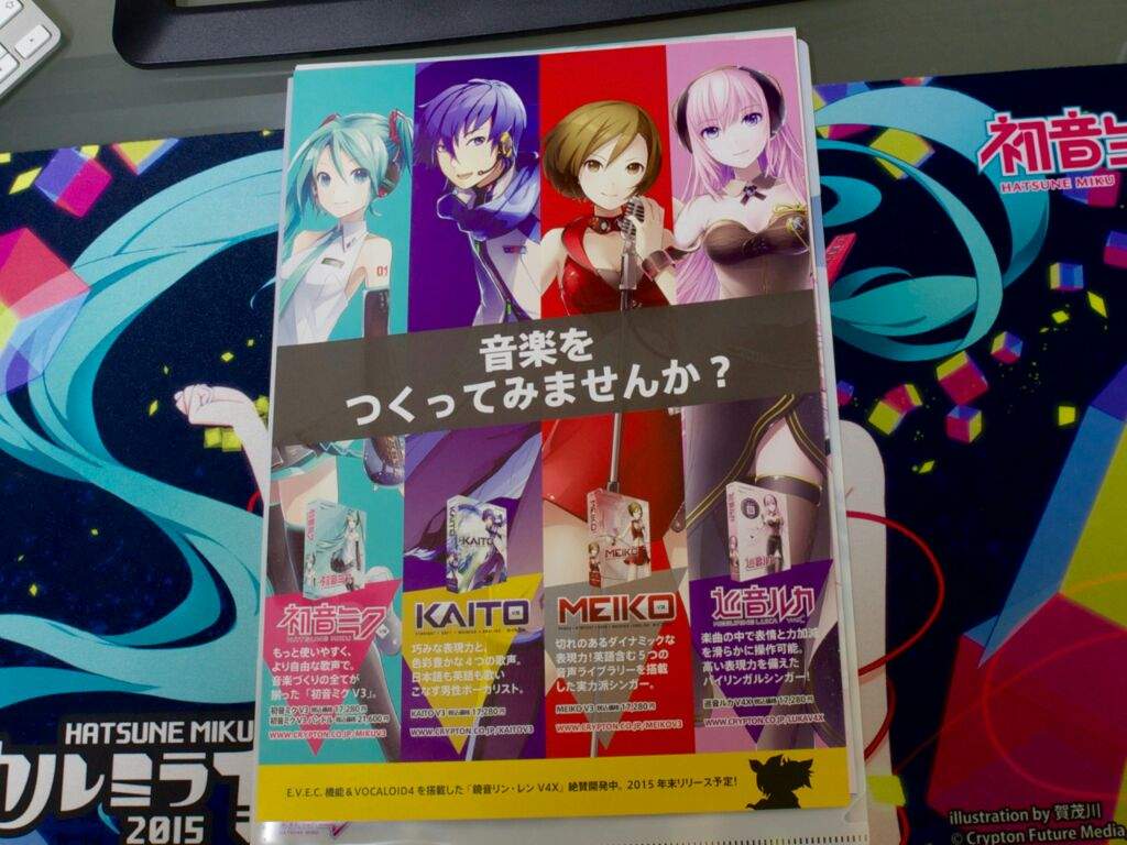 Your Daily Vocaloid Item #2 Marketing Edition 