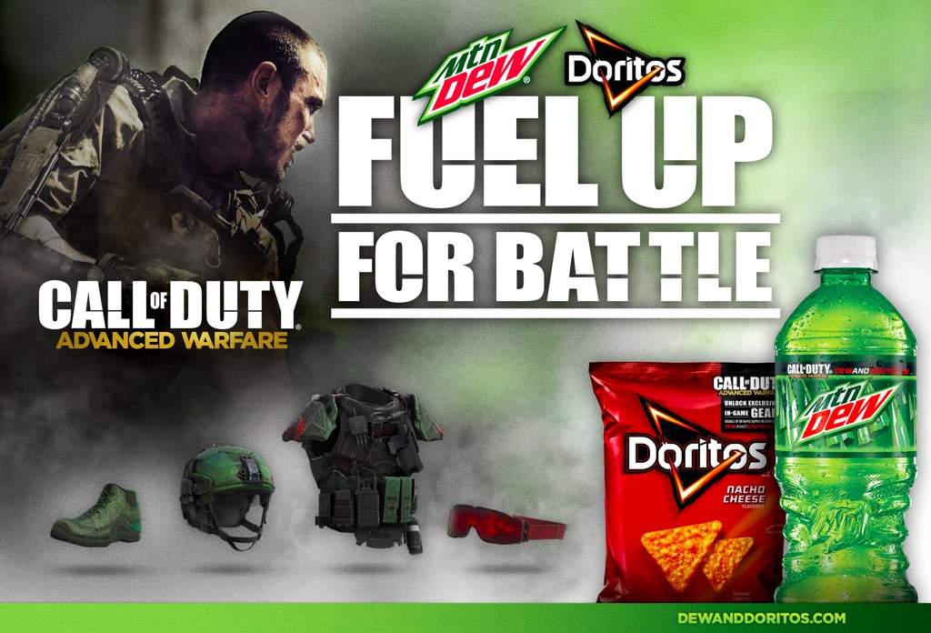 mountain dew sponsoring titanfall instead of cod cod amino
