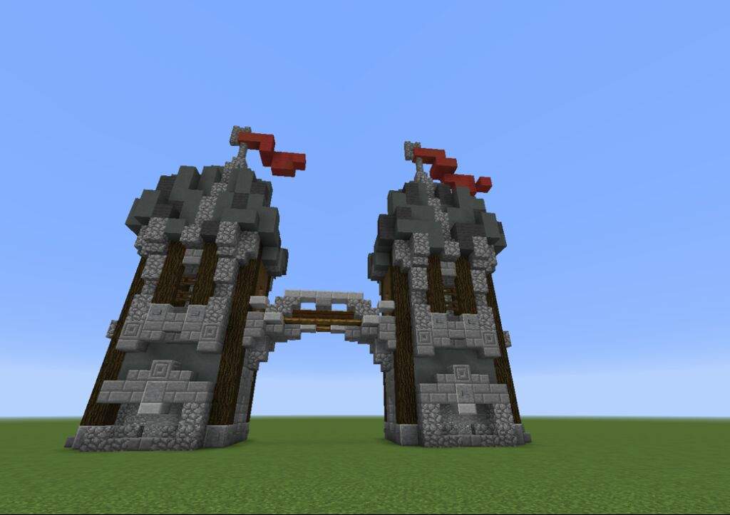 castle gate minecraft