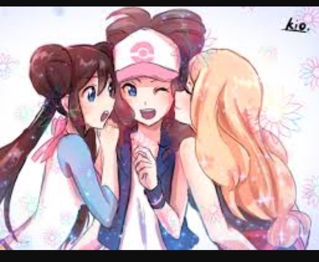 Hilda And Rosa And Serena Bff Pokémon Amino 