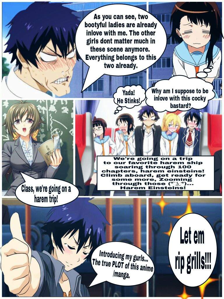 If The Harem Genre Was Brutally Honest || Fanmade Concept | Anime Amino