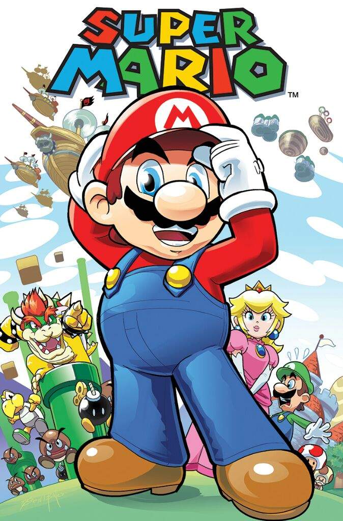 The Rejected Archie Super Mario Comic Book Series. | Mario Amino