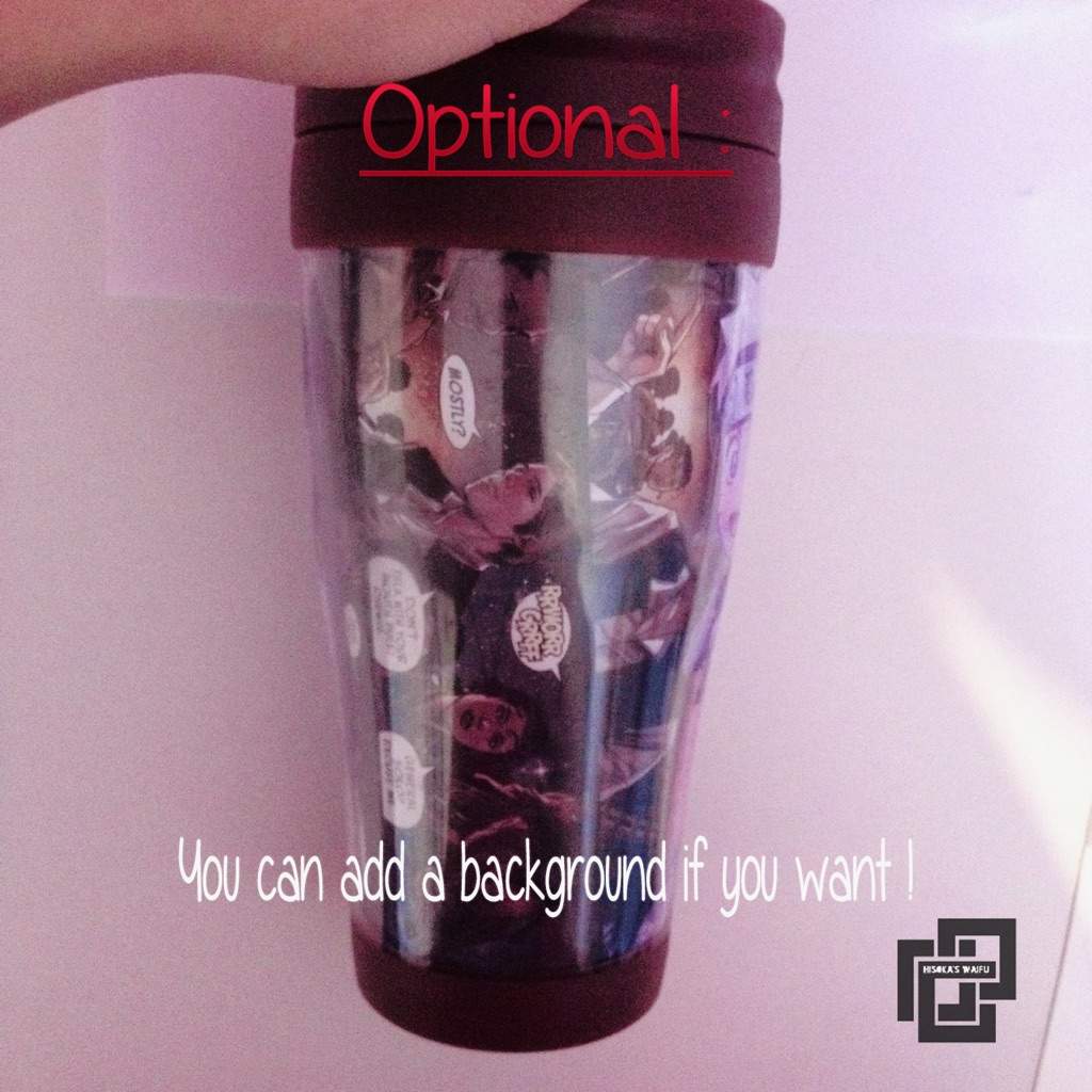 How to customize your travel mug ? Anime Amino